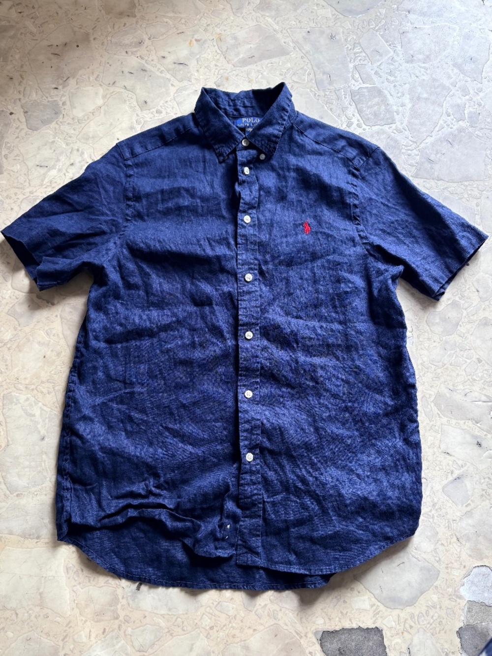 Polo Ralph Lauren Linen Button-Up | Youth XL